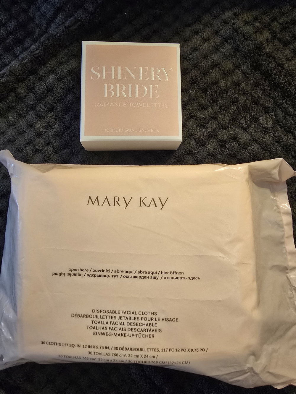 Shinery Bride & Mary Kay Disposable Facial Cloths